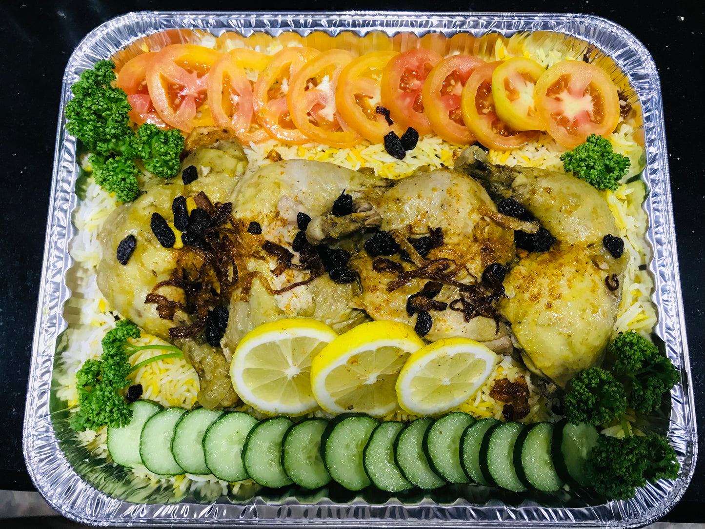 FAMILY CHICKEN BIRYANI TRAY