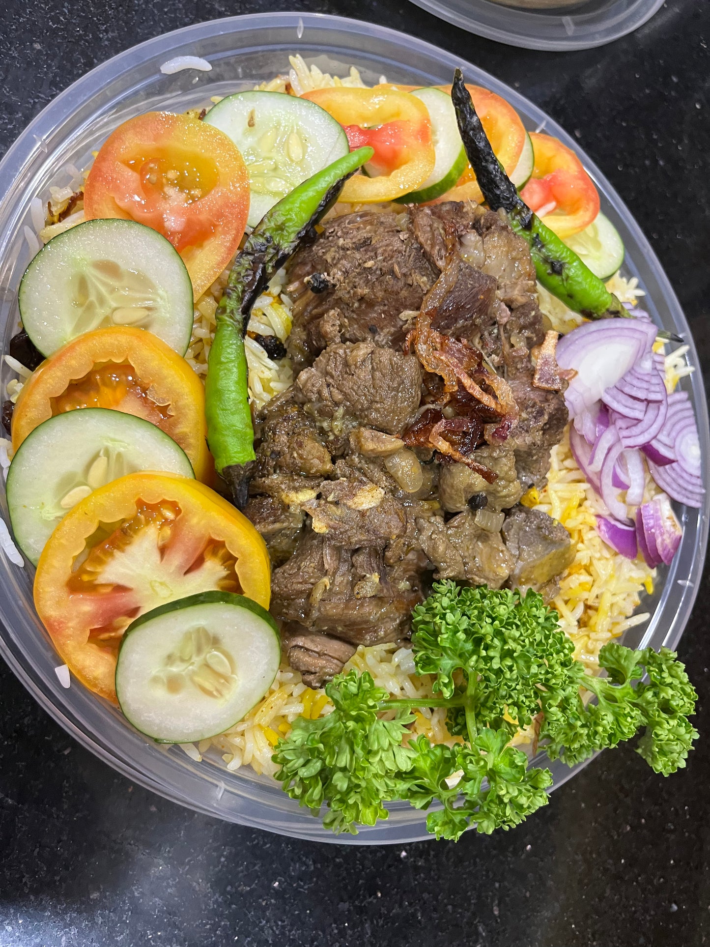 SHARING BEEF BIRYANI TRAY